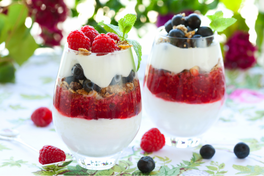 Protein Packed Fruit Parfait
