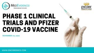 MedEvidence Phase 1 Clinical Trials and the Pfizer COVID-19 Vaccine