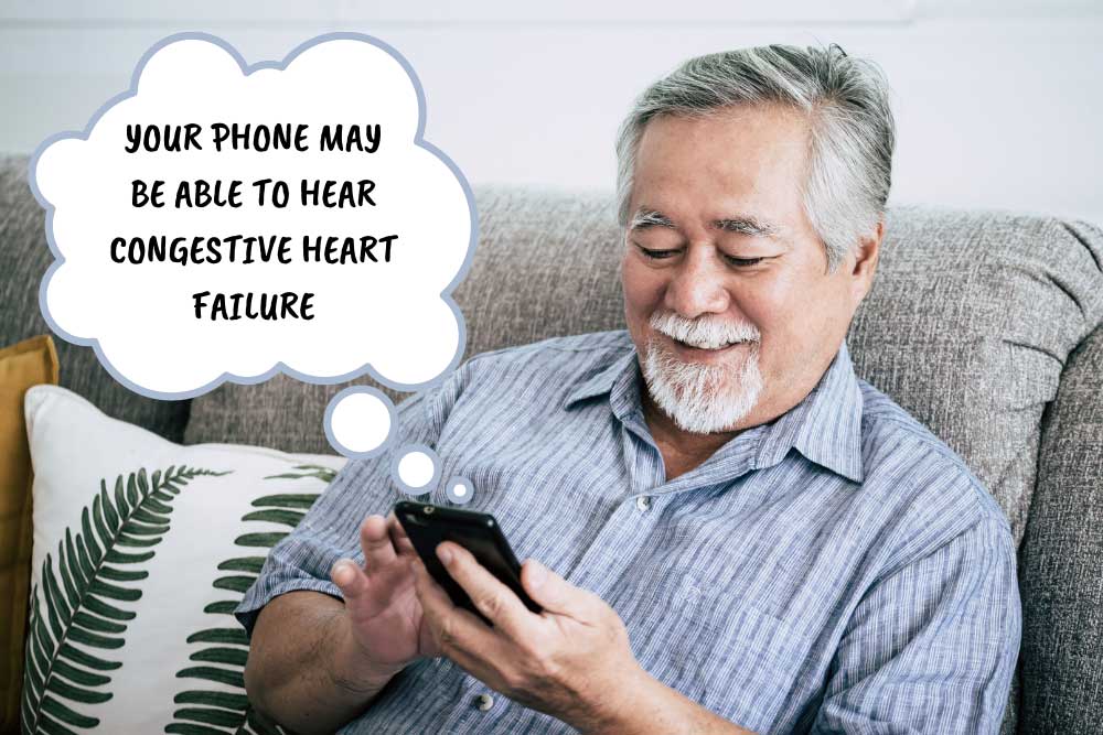 Your Phone May Be Able to Hear Congestive Heart Failure