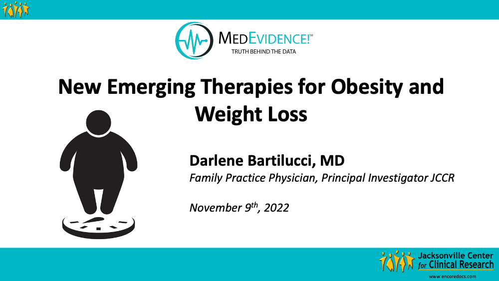 New Emerging Therapies for Obesity and Weight Loss